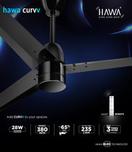 CURVV Energy Efficient Ceiling Fan with BLDC Motor and Remote