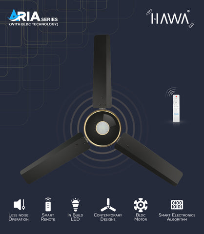 Aria Energy Efficient Ceiling Fan with BLDC Motor and Remote
