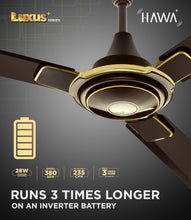 Luxus+ Energy Efficient Ceiling Fan with BLDC Motor and Remote